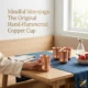Pure Copper Tumblers: Hammered, Plain, Curved, 250ml Ayurvedic Drinkware