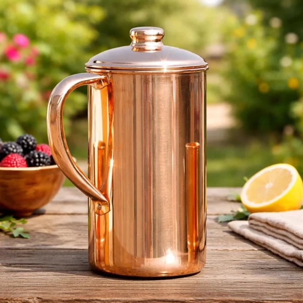 Pure Copper Jug Copper Pitcher 1000 ml