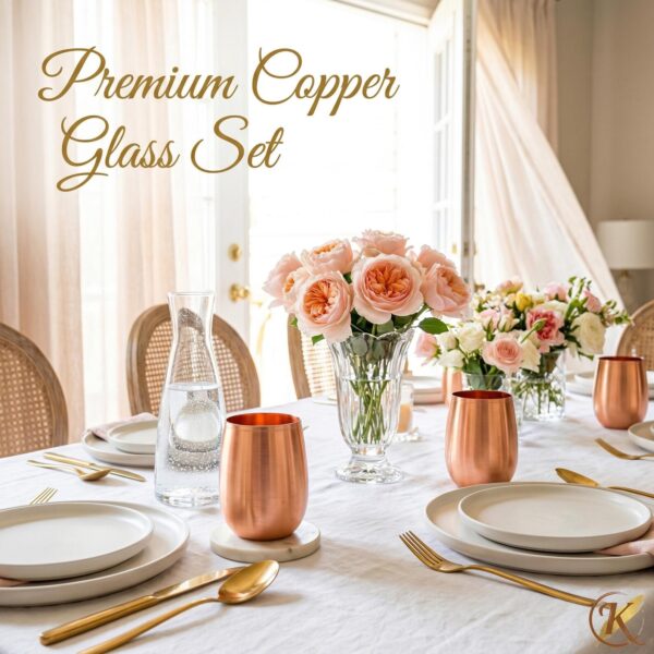 Pure Copper Barrel Tumblers – Ayurvedic Health Drinkware