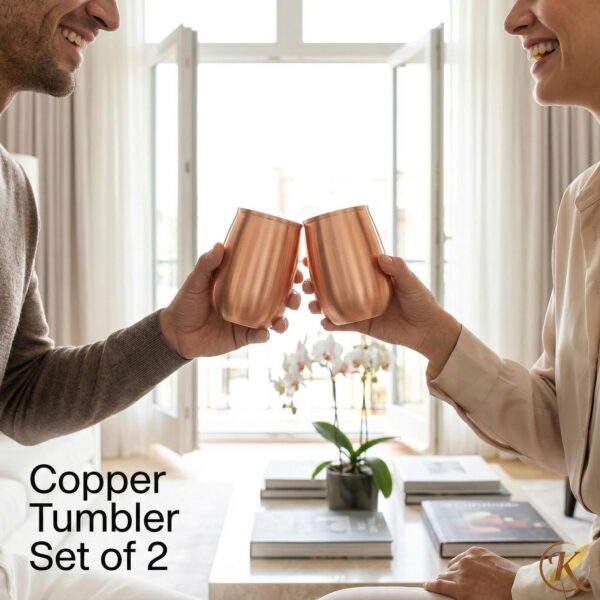 Pure Copper Barrel Tumblers – Ayurvedic Health Drinkware