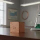 Solid Copper Cube – 1 Inch Element Sample, Natural Patina Metal Specimen