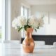 Hammered Copper Vase | Handcrafted Moroccan Flower Vase | Polished Home Decor