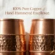 Pure handmade Copper Drinking Glass 350ml, Hammered Copper Tumbler, Ayurvedic Water Cup, Handmade Copper Drink-ware, Kitchen Gift