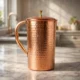 Pure Copper Hammered Jug Copper Pitcher 1000 ml