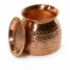 Pure Copper Water Pot with Lid, Handcrafted Tamba Kalash, Ayurvedic Drinking Vessel, Vintage Engraved Copper Jug for Health