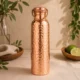 Pure Copper Water Bottle, Handmade Copper drink ware with handle cap