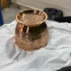 Pure Copper Water Pot with Lid, Handcrafted Tamba Kalash, Ayurvedic Drinking Vessel, Vintage Engraved Copper Jug for Health