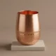 Pure handmade Copper Drinking Glass 350ml, Hammered Copper Tumbler, Ayurvedic Water Cup, Handmade Copper Drink-ware, Kitchen Gift