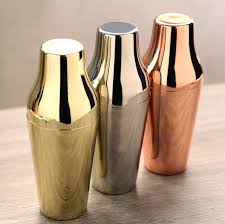 images French Cocktail Shaker (Copper plated) 600 ml