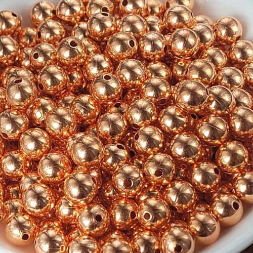 715RVAHwJVL._AC_ Genuine Smooth Shiny Pure Solid Copper Round Beads Spacer Ball Jewellery with Clear Coat Seamed Beads Finding in Multiple sizes