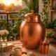 71zfnIZj+ML._AC_SL1402_ Hammered Copper Water Dispenser - 8 Liter Capacity